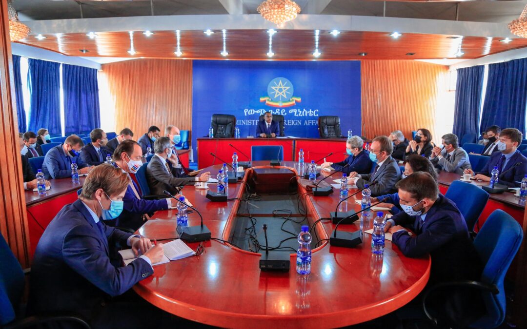 DEMEKE MEKONNEN CONFERS WITH EU AMBASSADORS AND REPRESENTATIVES OF EUROPEAN COUNTRIES