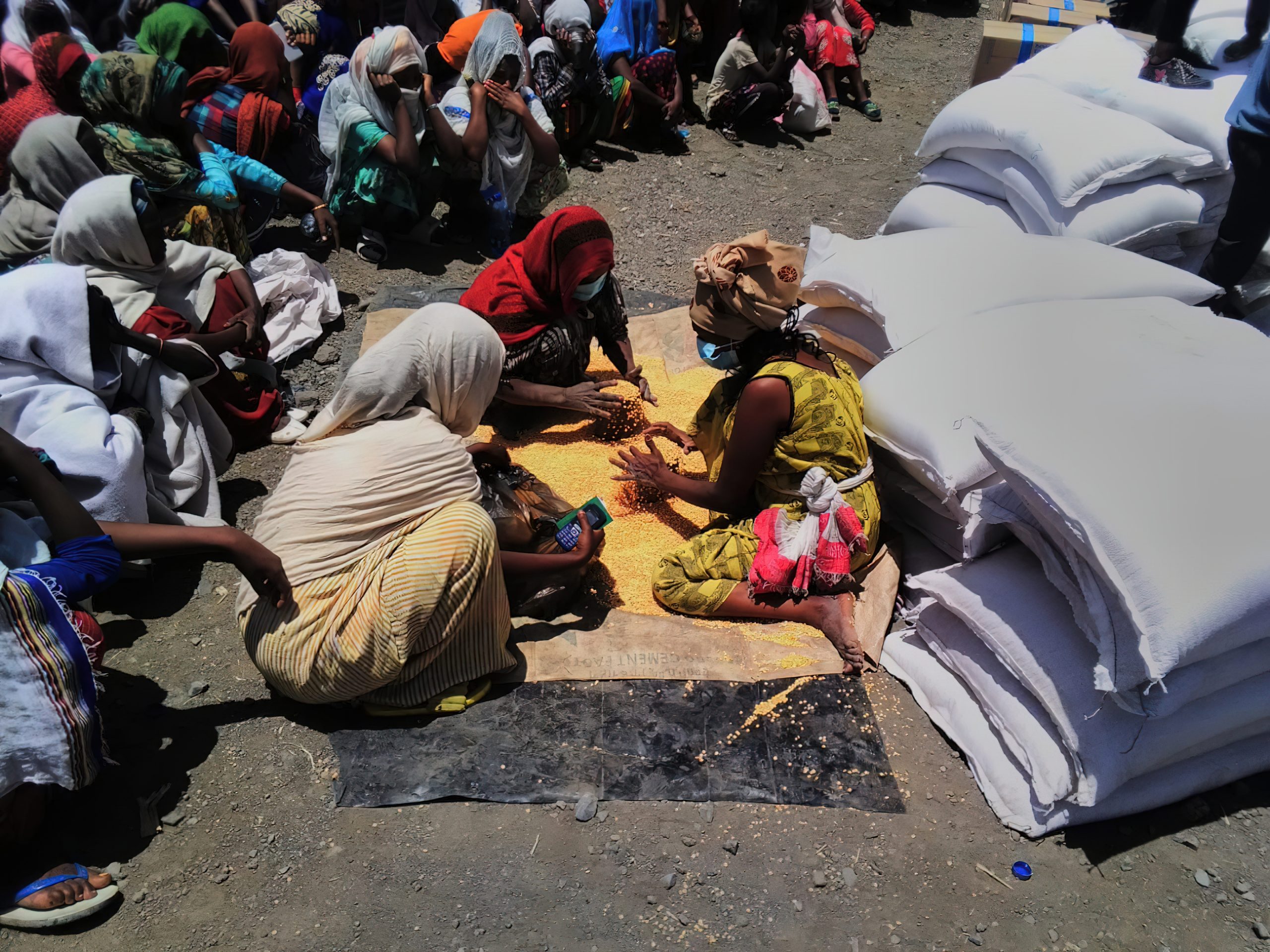 aid trucks to Tigray