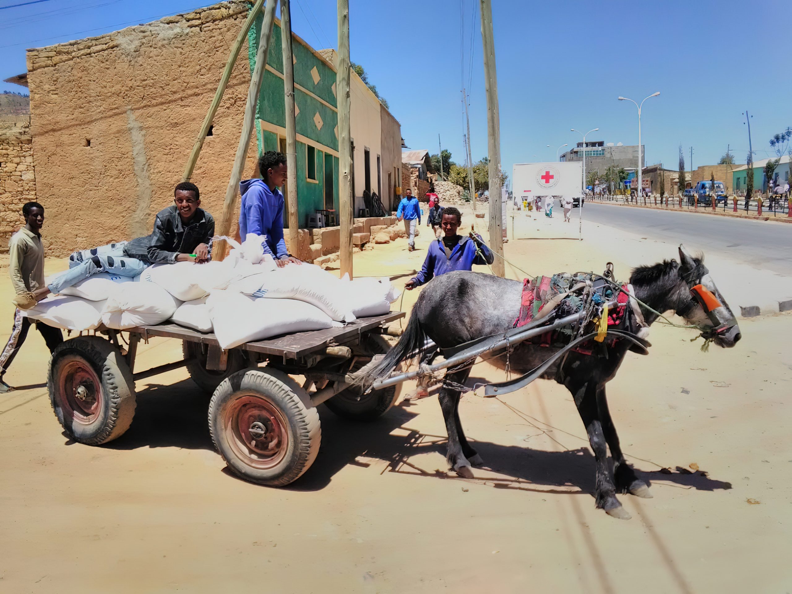 aid trucks to Tigray