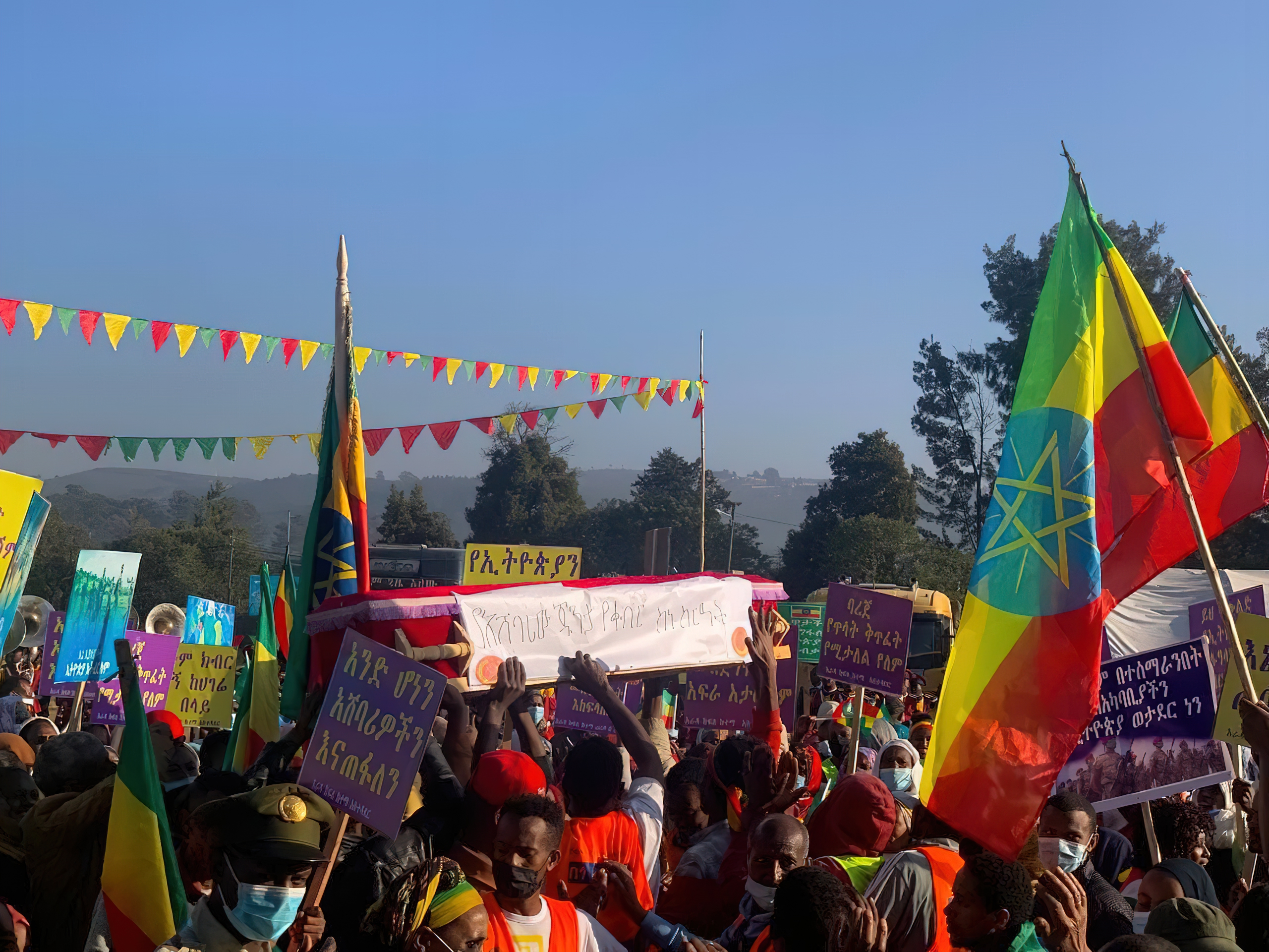 KILLING UNARMED ETHIOPIANS