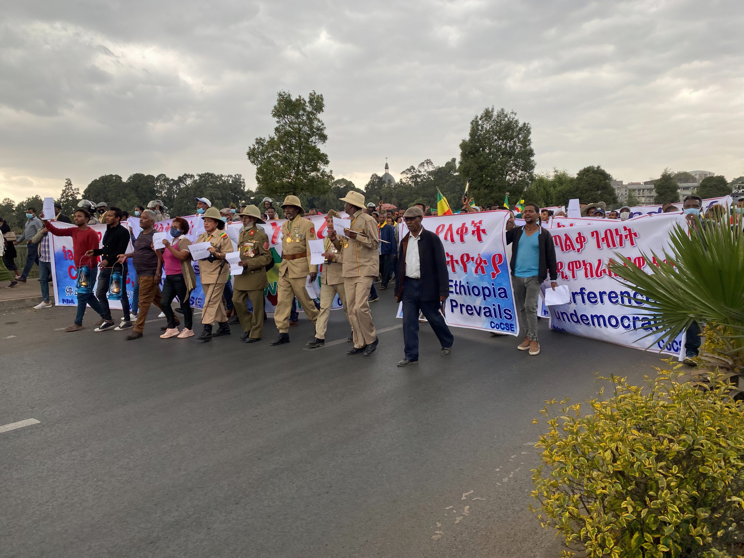 KILLING UNARMED ETHIOPIANS