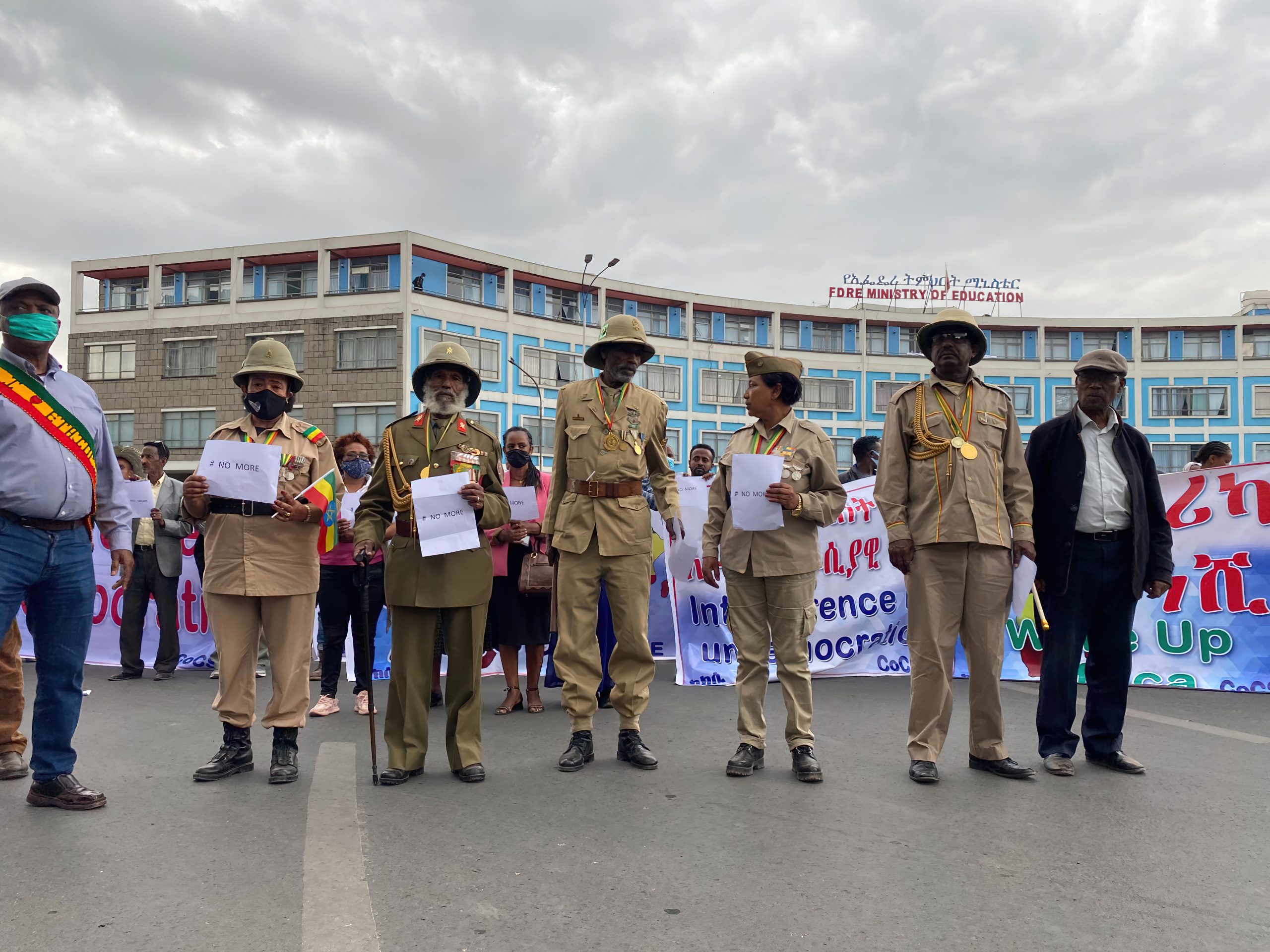 KILLING UNARMED ETHIOPIANS