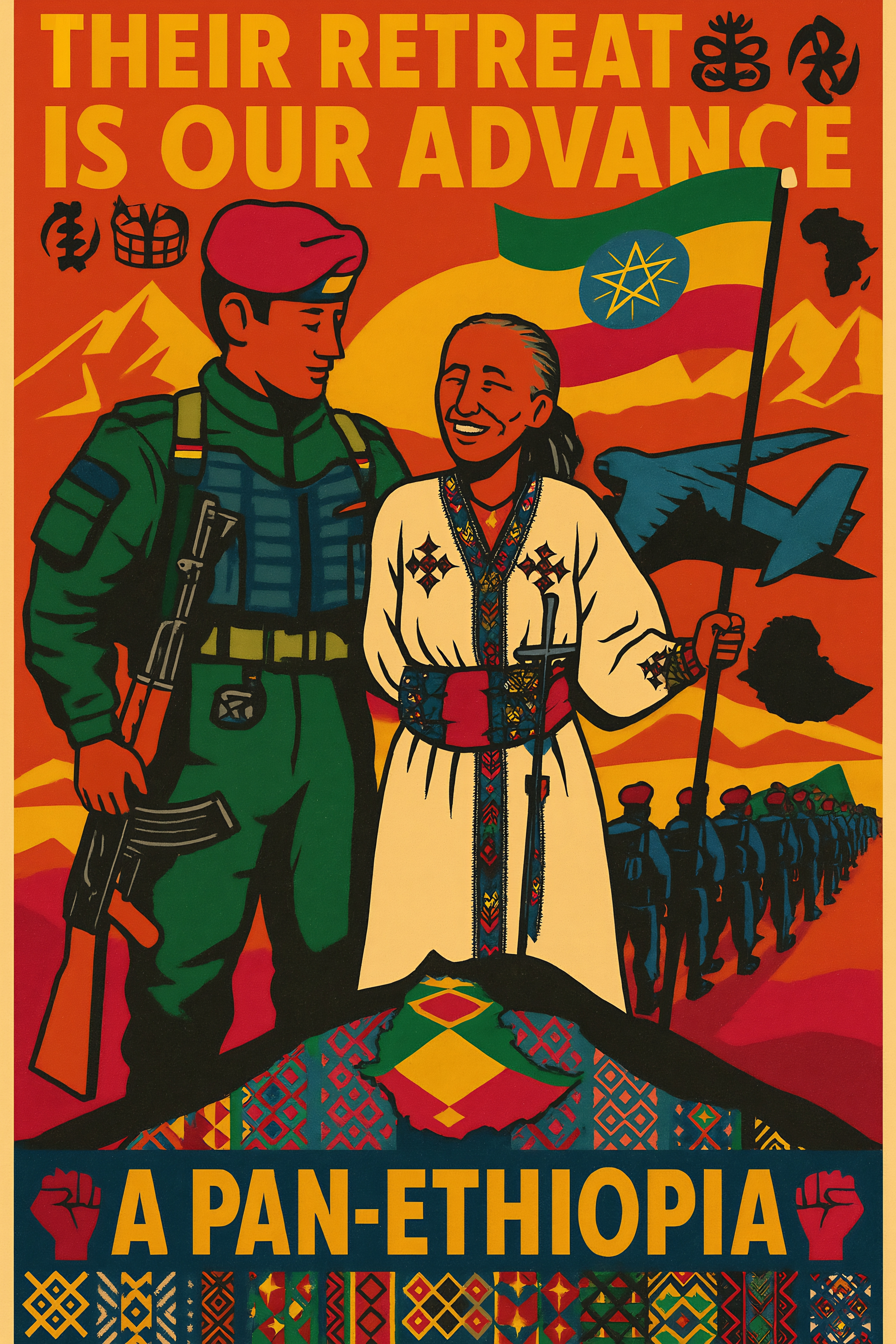 ENDF withdrawal from Amhara Fano freedom fighters, Amhara resistance