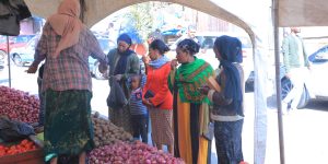 The Thriving Saturday and Sunday Market in Abinet Square, Ethiopia