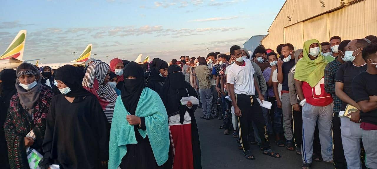 Ethiopians deportees