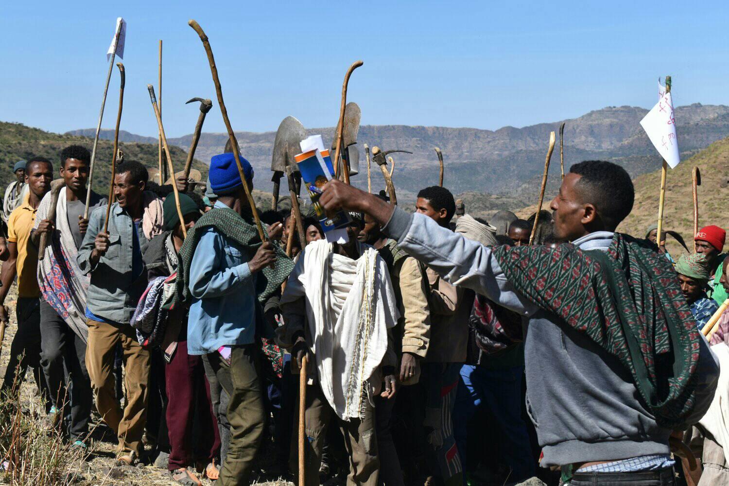 development work in Gazgibla district