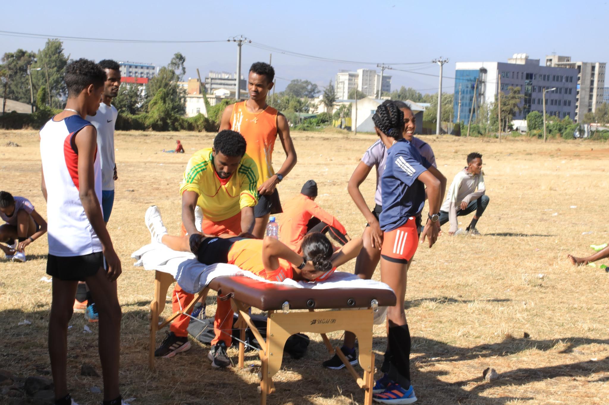 cross country athletes