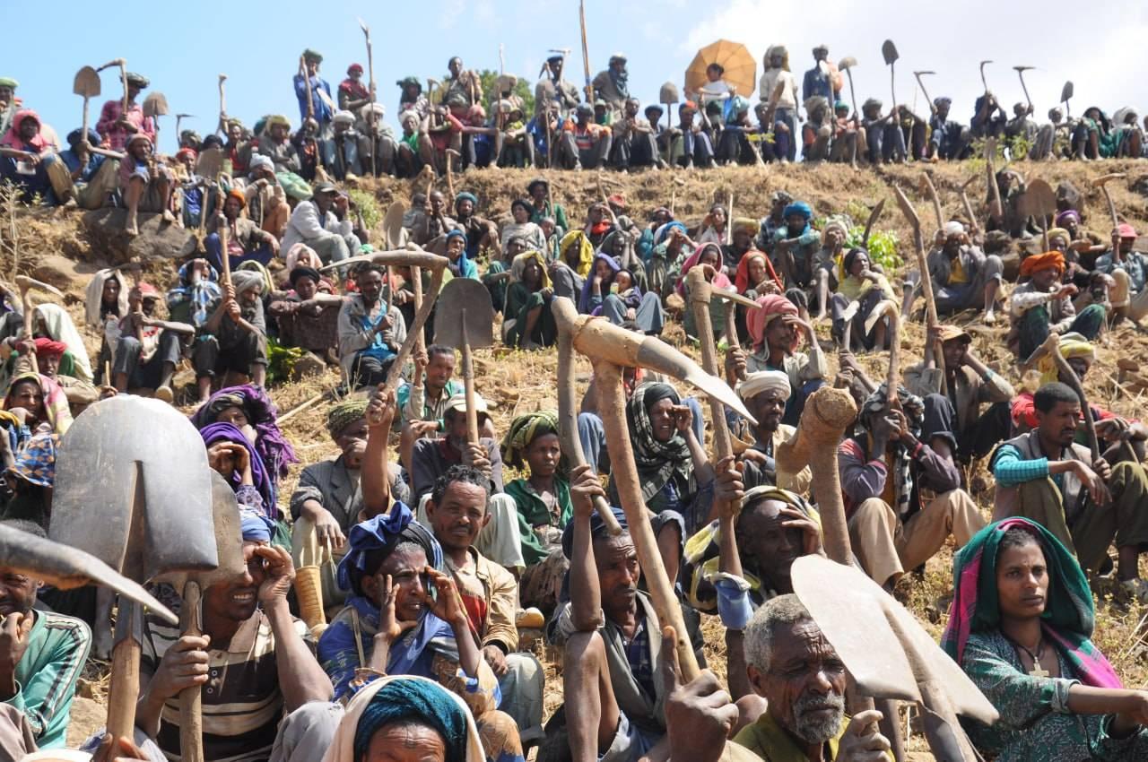 development work in Farta Woreda