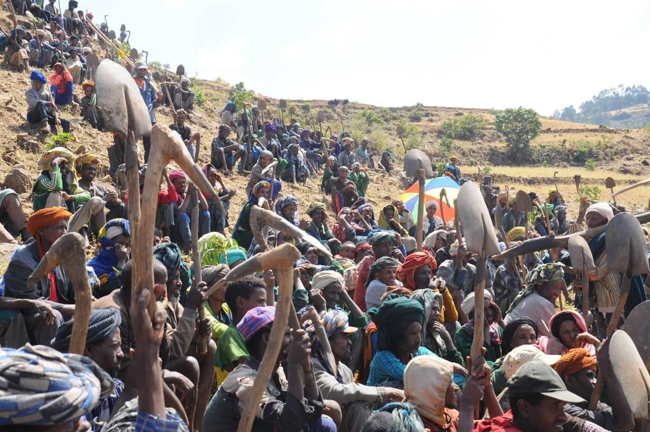 development work in Farta Woreda